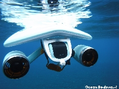 Scooter snorkeling